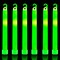 32 Ultra Bright 6 Inch Large Green Glow Sticks - Chem Lights Sticks with 12 Hour Duration - Camping Glow Sticks, Emergency Glow Sticks For Storms Blackouts - Glowsticks for Parties and Kids Activities